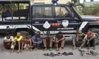 Nigerian Police Parade Eight Suspected Kidnappers Behind Abduction Of Ekiti School Pupils