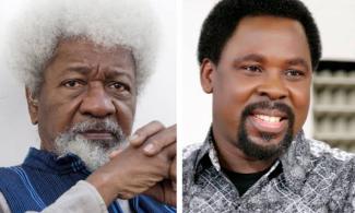 I Discussed TB Joshua With Then-Lagos Governor Who Had Plans To Put Him On Trial, But He Fled –Soyinka