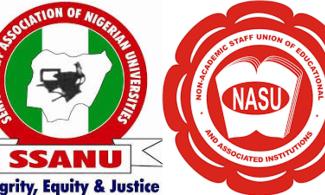 BREAKING: Non-Academic Nigerian University Workers, SSANU To Embark On Strike Over Non-payment Of Withheld Salaries