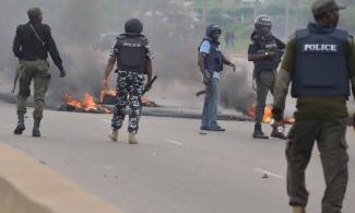 Nigerian Police Admit Using ‘Force’ On Unharmed Citizens Protesting Against Hardship Under Tinubu Government