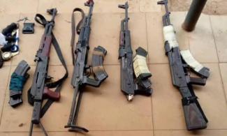 Nigeria Police Arrest Alleged Insurgents In Anambra, Recover AK-47 Rifles, Ammunition