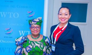 AGOA/CBI: Okonjo-Iweala, Senator Natasha talk trade in Geneva