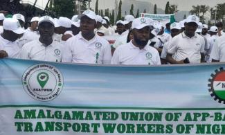 Nigerian Ride-hailing Drivers And Other App-based Transporters’ Union, AUATON Suspends General Secretary, Ayoade Ibrahim Over Gross Misconduct