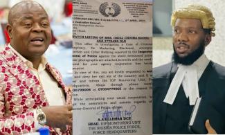 Erisco Product Review: Lawyer Inibehe Writes Nigeria Immigration To Ignore Police Request To Place Chioma Okoli On Watchlist, Says Request Malicious, Unconstitutional