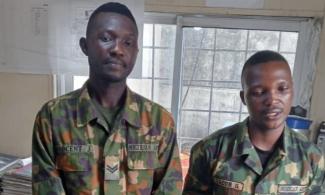 Nigerian Army Confirms SaharaReporters’ Report On Two Soldiers' Arrest For Stealing Cables At Dangote Refinery, Vows To Discipline Culprits   