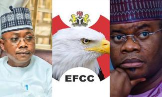 Alleged N80.2Bn Fraud: How Kogi Governor Ododo Breached Security Cordon Around Yahaya Bello’s Abuja House To Whisk Suspect Away –EFCC