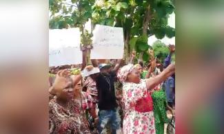 No Election In Our Ward – Ondo Women Protest Over APC Governorship Primary, Call On Tinubu For Cancellation 