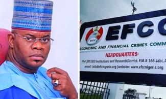 Anti-Graft Commission, EFCC Denies Disobeying Court Order On Arrest Of Ex-Governor Yahaya Bello