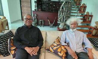 I Know For A Fact Peter Obi Encouraged ‘Obidients’ To Attack Me, Others With Opposing Views Online –Soyinka
