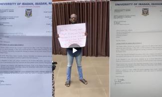 #FeesMustFall: University Of Ibadan Issues Query To Students Activists, Threatens To Expel Them For Peaceful Protest