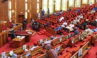 BREAKING: Senate Holds Secret Session To Change Nigerian Anthem, Bill To Be Rushed To Pass 1st, 2nd Reading Today