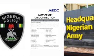 BREAKING: Abuja Electricity Company, AEDC To Disconnect Nigerian Police, Army Headquarters, Others By Monday Over Debts