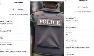 Nigerian Man Detained And Forced To Pay N120,000 Bribe To Police In Lagos For Possessing Herbal Soap