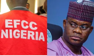 EFCC Requests INTERPOL To Place Former Kogi Gov Yahaya Bello On Watchlist Across North Africa