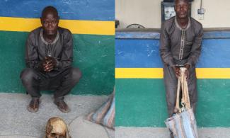 Man Arrested With Human Skull, Bones In Nigeria’s Capital Territory, Planned To Sell Parts For N600,000