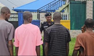 Four Nigerians Arrested For Making Money By Allowing Kidnappers Use Their Bank Accounts To Receive Ransoms