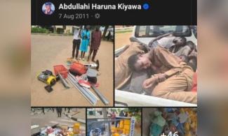 Nigerian Police Spokesperson In Kano Reposts 2011 Photos On Facebook To Blackmail #EndBadGovernance Protesters 