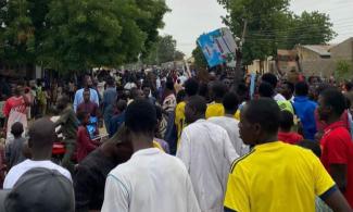 Massive Turnout In Yobe As Nigerians March On Day 10 Of #EndBadGovernance Protests 