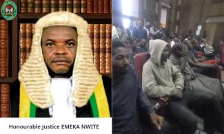 Justice Nwite on Monday ordered nine #EndBadGovernance protests in Abuja to be remanded at the Kuje Correctional Centre till September 11 for trial and ruling on their bail applications.