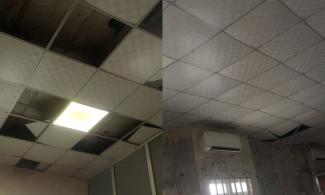 Niger State TV Station Falls Into Disrepair: Damaged Ceiling, Leaking Roof Expose Neglect