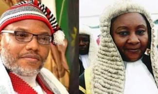 BREAKING: Justice Binta Nyako Withdraws From Nnamdi Kanu’s Trial As IPOB Leader Scolds Her For Disobeying Supreme Court Order