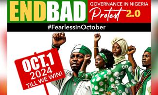 #FearlessInOctober Protests: Take-It-Back Movement Unveils Time, Convergence Points For Protesters In Lagos, Rivers, Kwara, Others