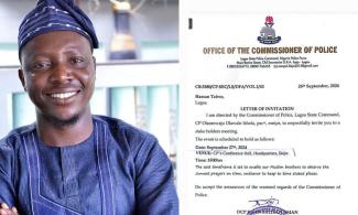 FearlessInOctober Protests: Lagos Police Commissioner Invites Education Rights Campaign Coordinator, Hassan Soweto, Others To ‘Stakeholders’ Meeting