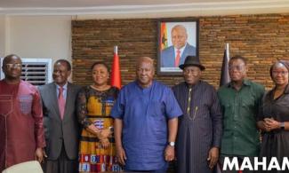 Ex-President Jonathan Leads West African Delegation To Assess Ghana's December Polls