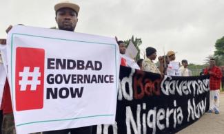 #EndBadGovernance: Parents Protest In Kano, Demand Release Of Youths Detained Since August