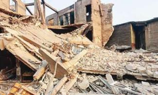 Two-Storey Building Collapses In Rivers State, One Dead As State Govt Declares Developer Wanted