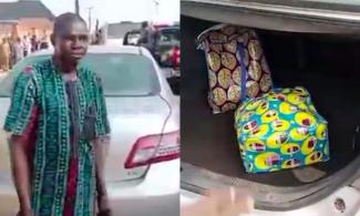 #OndoDecides2024: DSS Arrests Suspected Vote-Buyer With Two Bags Of Money In Akure