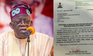 Tinubu Creates Confusion At Nigeria's Upper Niger River Basin Authority After Appointment Of Two Managing Directors 