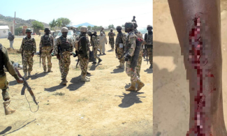 Eight Persons Arrested, One Shot As Women In Delta Community Protest Against Military Invasion 