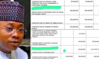 EXCLUSIVE: Kogi Governor Ododo Spends N400million To Build ‘Intruders Gate’, Another N439million To Produce Staff Of Office For Chiefs 