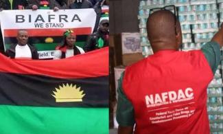 IPOB Accuses NAFDAC Officials Of Midnight Looting, Blocking CCTV During Onitsha Drug Market Raid