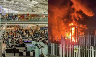 London’s Heathrow Airport Completely Shuts Down Over Power Outage Caused By Fire, Thousands Stranded