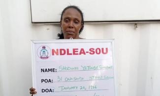 Female Drug Stash Keeper Arrested In Lagos With N5Billion Worth Of Cocaine Hidden In Her Children’s Room