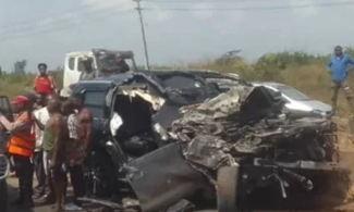 anthony joshua car crash