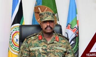 Uganda’s President Yoweri Museveni’s son, Muhoozi Kainerugaba