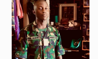 Nigerian Defence Academy (NDA) cadet, Stephen Kubuma Gani