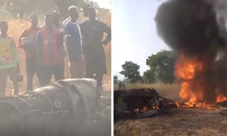 MILITARY JET CRASH IN NIGER
