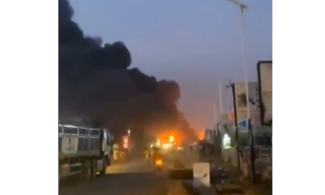 BREAKING: Several Feared Dead As Petrol Tanker Crashes, Explodes On Benin–Auchi Road In Edo