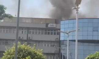 Federal Revenue Agency FIRS Headquarters Ablaze in Abuja