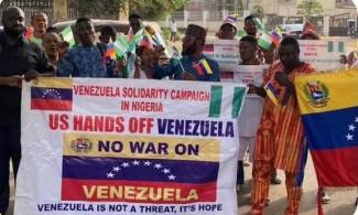 Nigerian Group Mourns Venezuelan, Cuban Losses, Condemns U.S. Military Strike, Demands Maduro’s Release