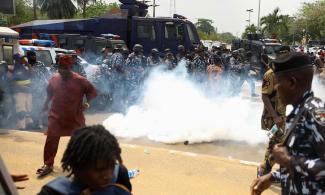 Police Attack On Lagos Anti-Demolition Protesters