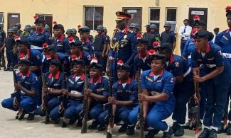 Nigerian Corps NSCDC Personnel Allege Non-Payment Of Promotion Arrears, Accuse Commandant-General Of Withholding Funds