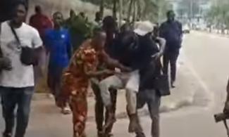 Lagos Police Teargas Anti-Demolition Protesters, Injure Several, Arrest Activist 