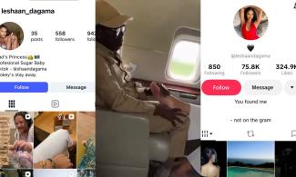 EXCLUSIVE: Woman In Oshiomhole’s Luxury Jet Video Identified As South African Explicit Content Creator Who Calls Herself ‘Professional Sugar Baby’