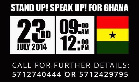 Occupy Ghana Flyer