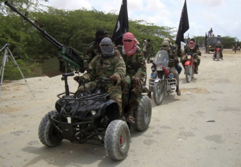 Al Shabbaab Militants in Mogadishu